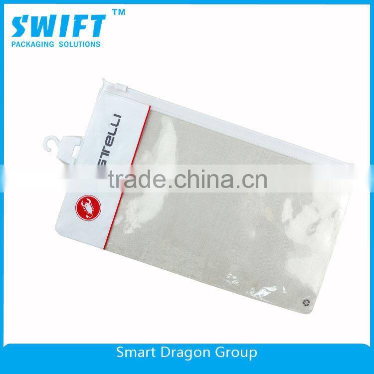 Plastic Garment Packaging Bag With Zipper