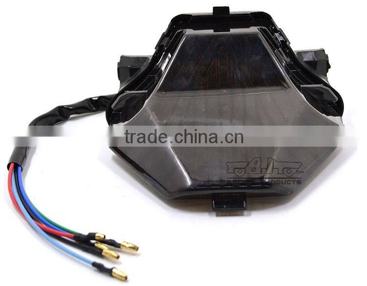 BJ-LPL-040 Aftermarket Custom Smoke Housing Motorcycle Tail light for Yamaha YZF R3 R25