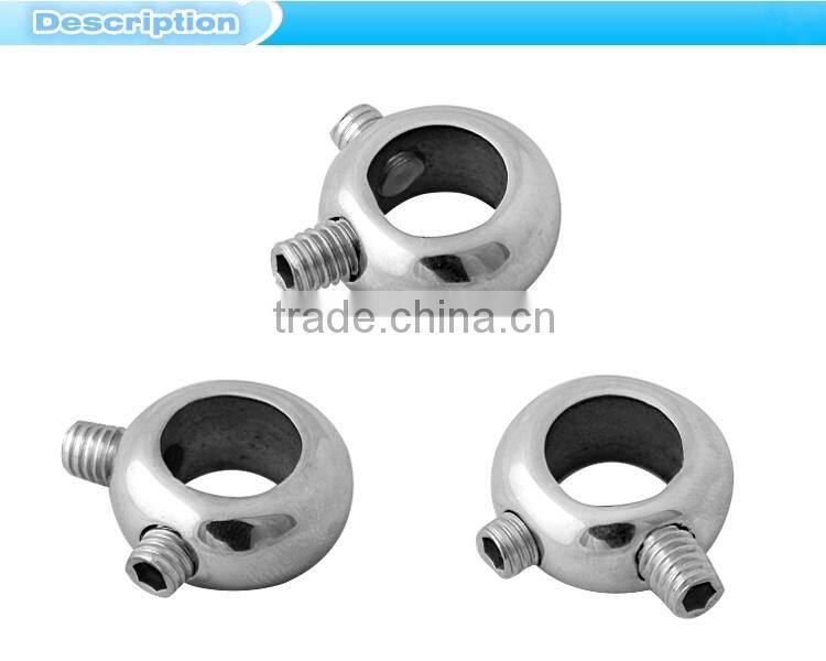High quality stainless steel round pipe connector(HC-25)