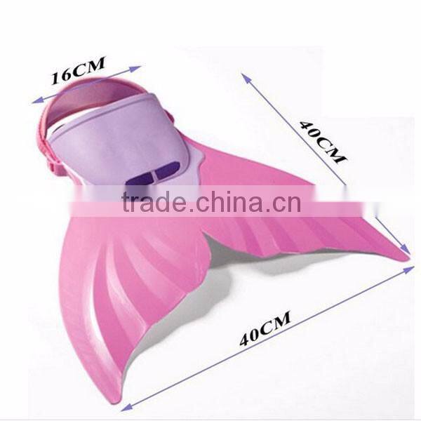 Children style Rubber Diving Swim mono fins