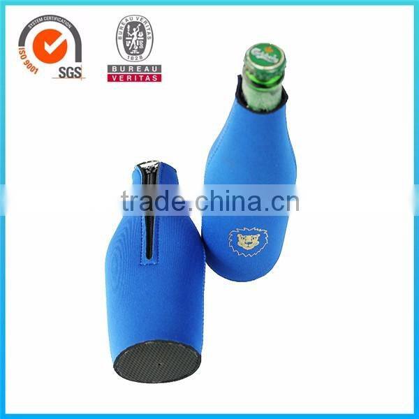 Single neoprene cooler wine bag