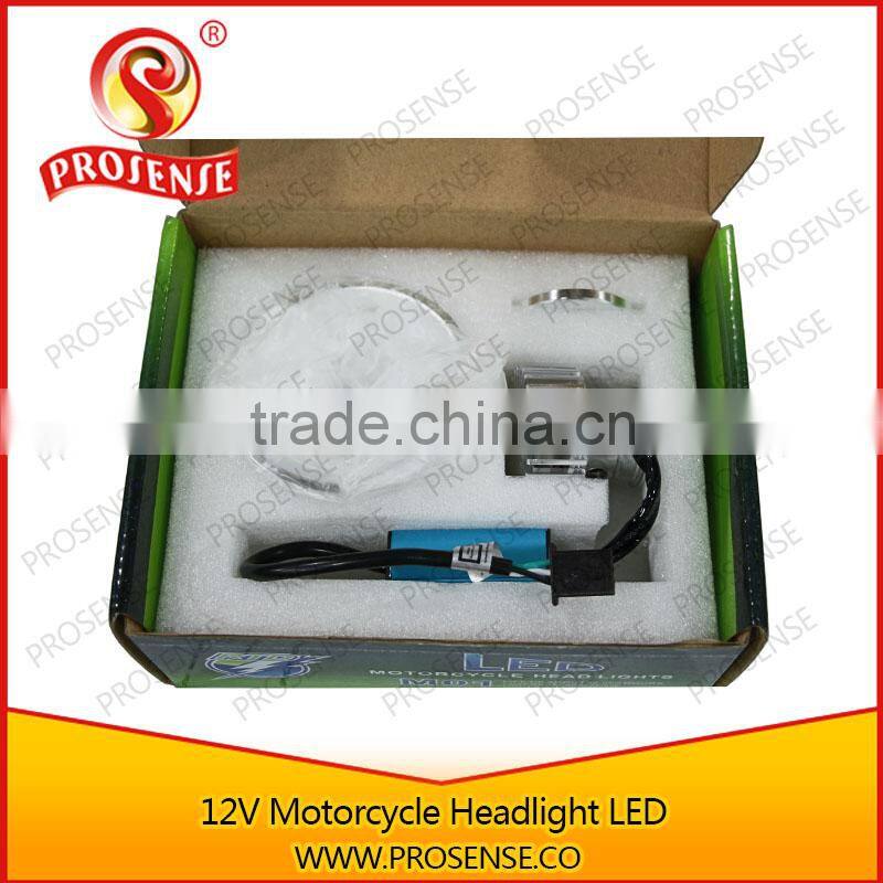 China Supplier 12V Harley and Davidson Motorcycle Led Headlight ( Pure White)