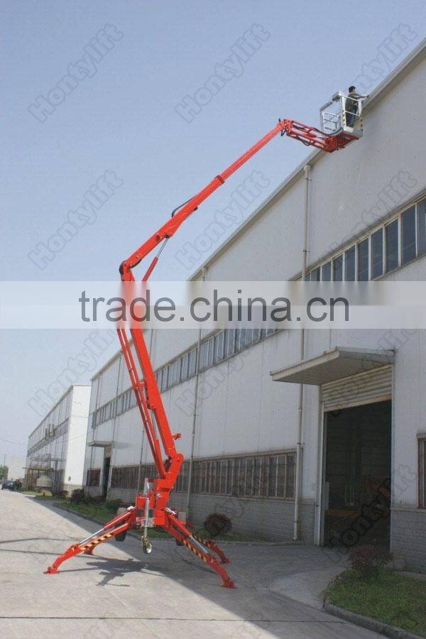 8 m CE cheap sale china telescopic boom lift/genie boom lift