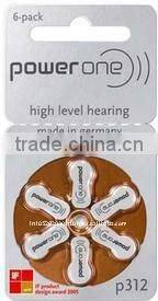 hearing aid batteries power one hot sale zinc air for digital hearing aids