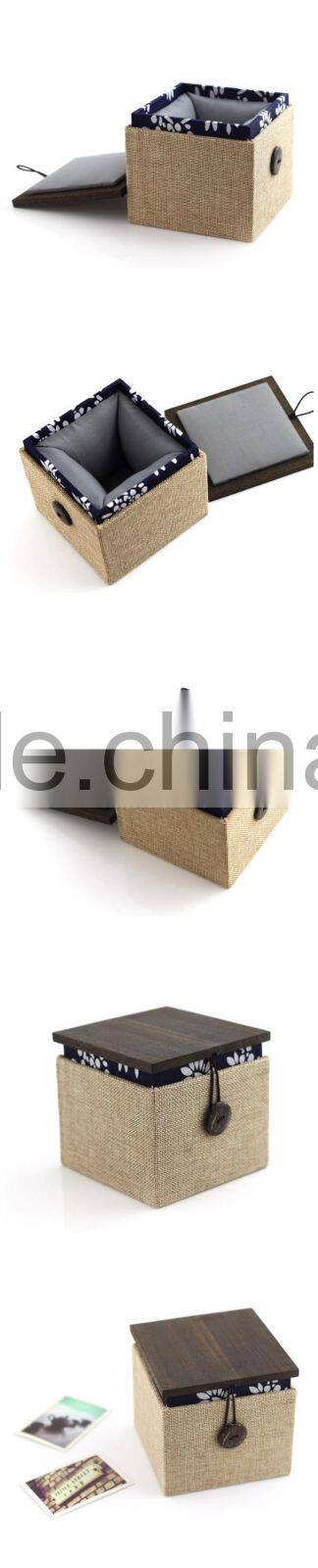 Antique Chinese Style Wood Jewelry Box Packaging