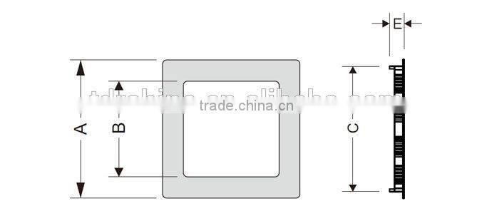 Small size led panel series