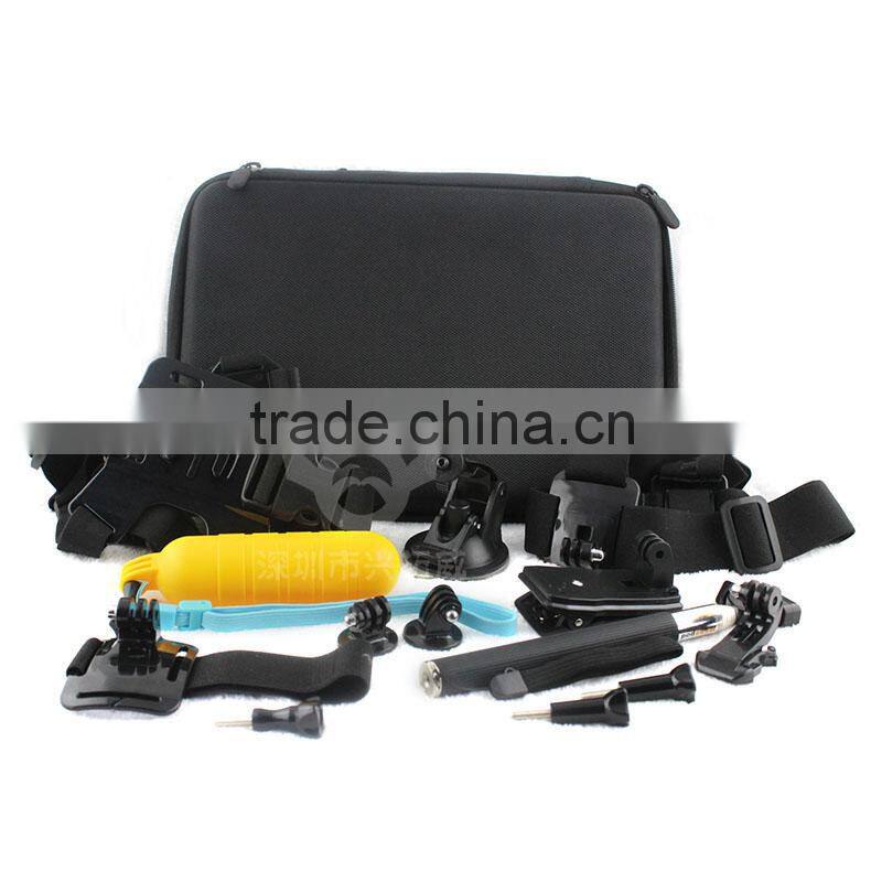 17-in-1 GoPro accessory kit for Gopro Hero 2/3/3+/4/4 Session