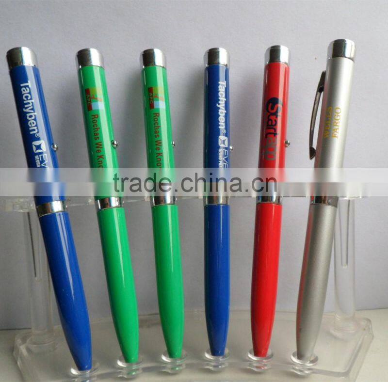 2 in 1 multi founctional projector pen , Advertising Promotion ball Pens