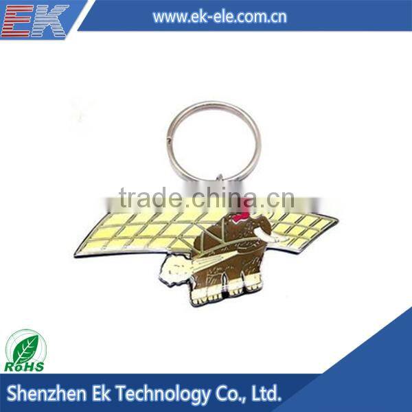 OEM hot sell delicate multicolor custom metal keychain and promotional keyring
