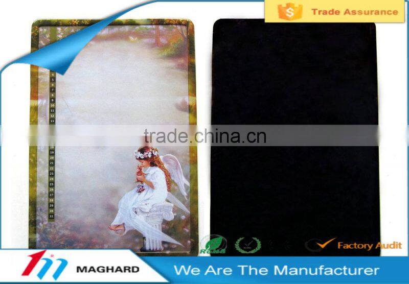 Girl angel magnetic writing board sheet for kids education toy