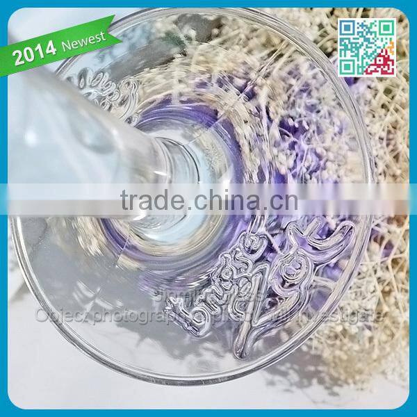 Wholesale red wine glass with gift box