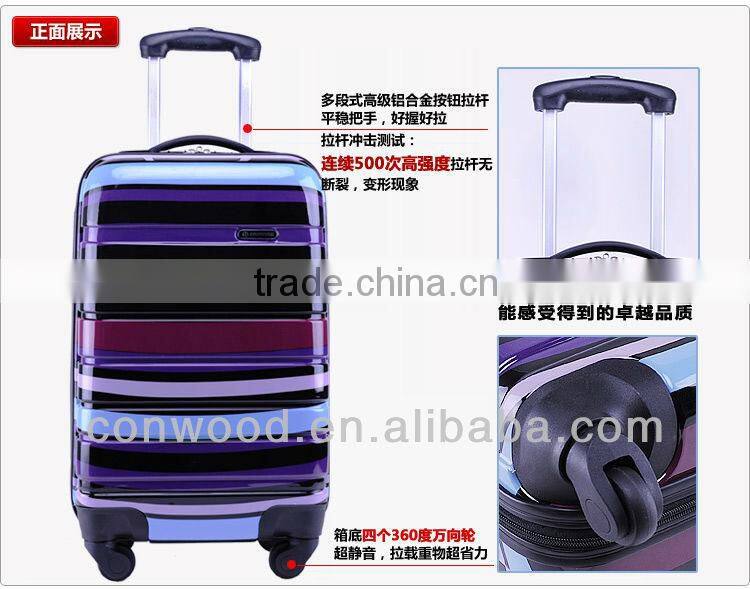 Conwood CT012 ABS with PC film travel luggage