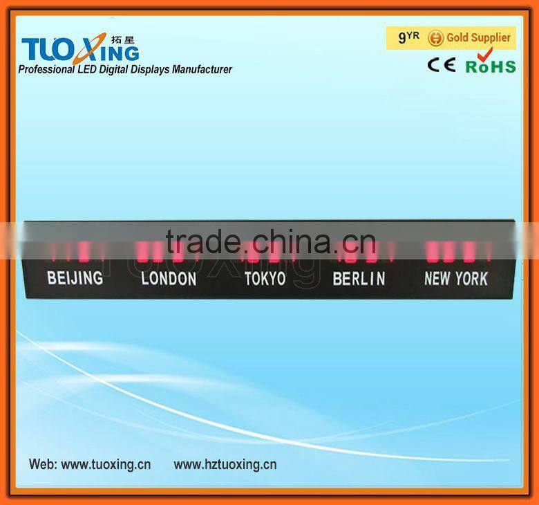 led digita lworld time clock