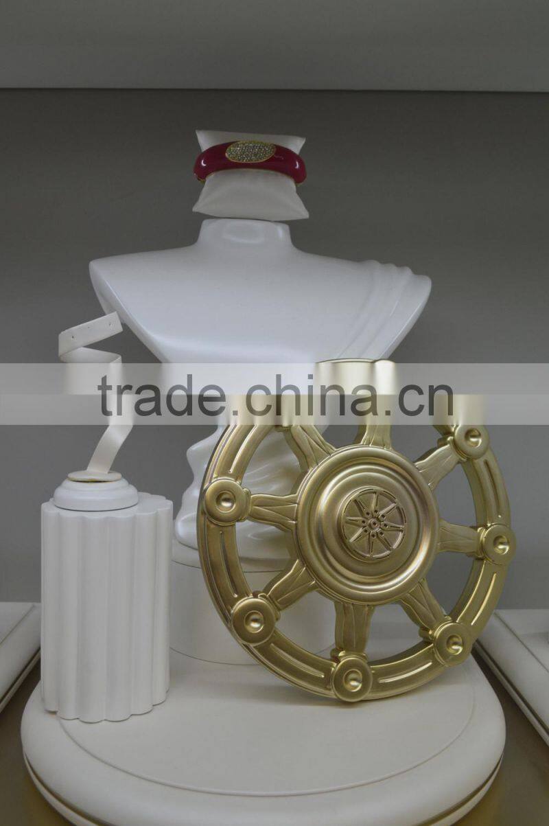 jewelry display props roman style resin jewelry window display stands