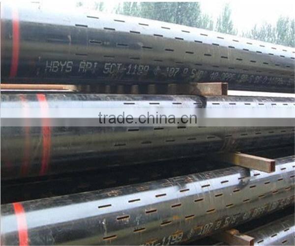 Unique best sell slotted screen oil steel fence tube