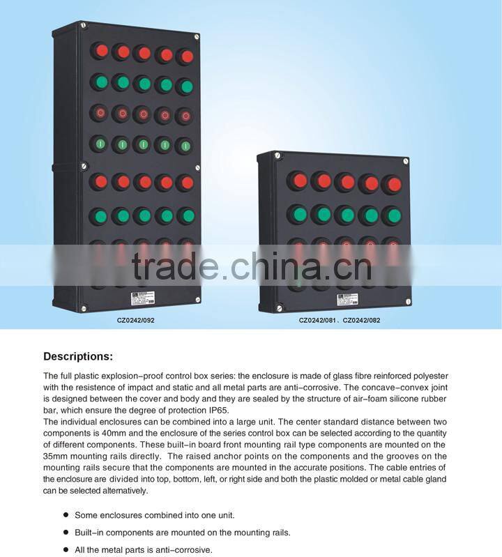 Customized Full plastic Explosion Proof Controller