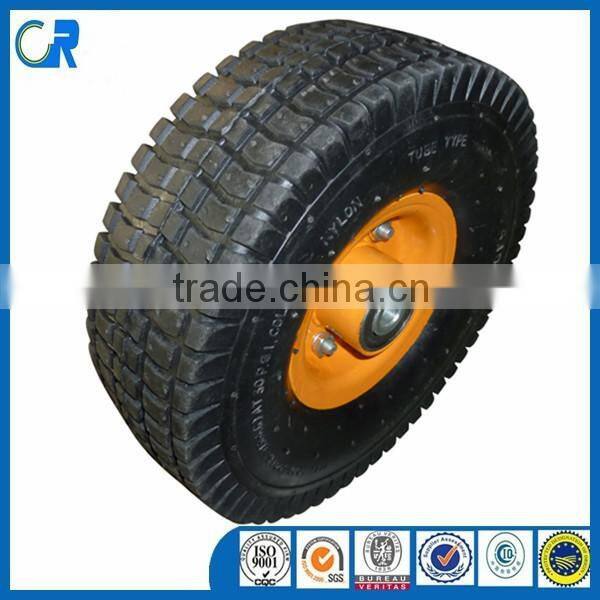 Manufacturer pneumatic air 4.10/3.50-4 rubber wheels