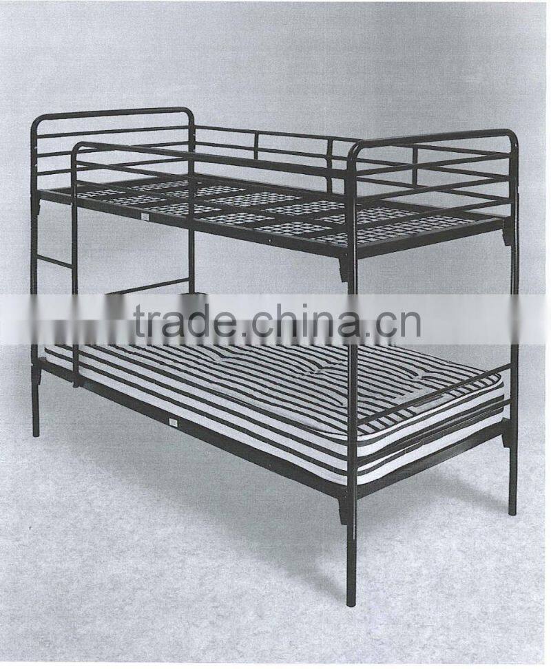 popular steel bed frame double bunk beds