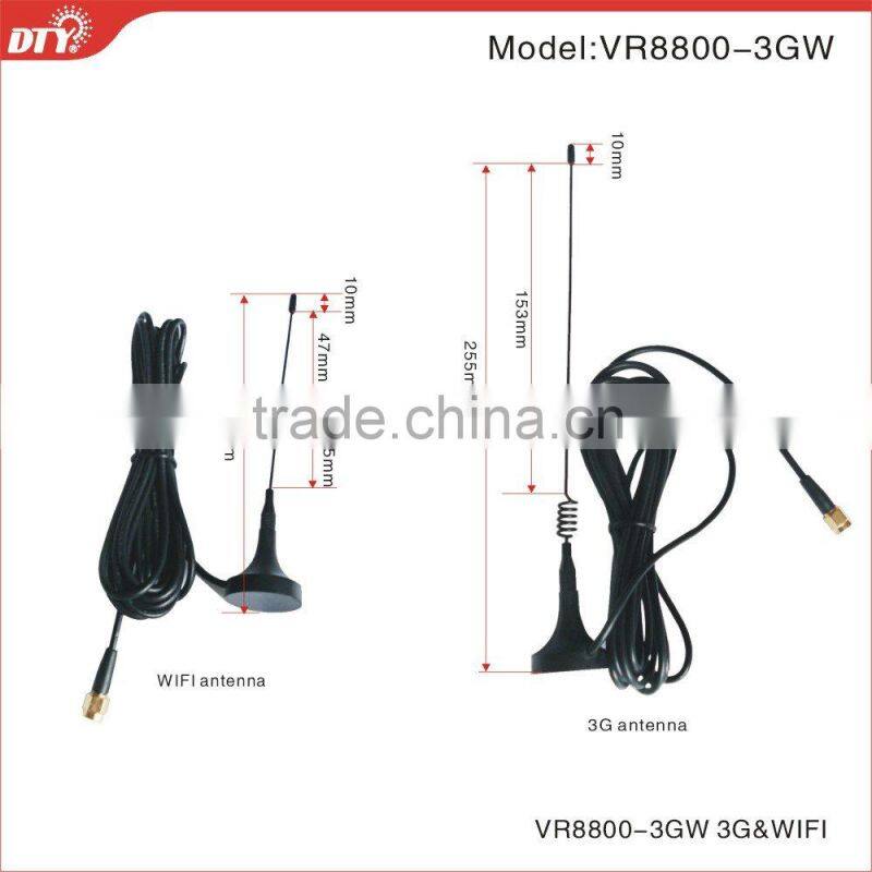 4 ch h.264 mobile dvr with LCD, GPS, 3G, and Wi-Fi option