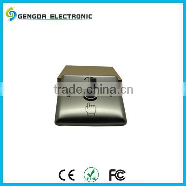 ELECTRIC 86*86 STAINLESS STEEL ACCESS CONTROL PUSH BUTTON