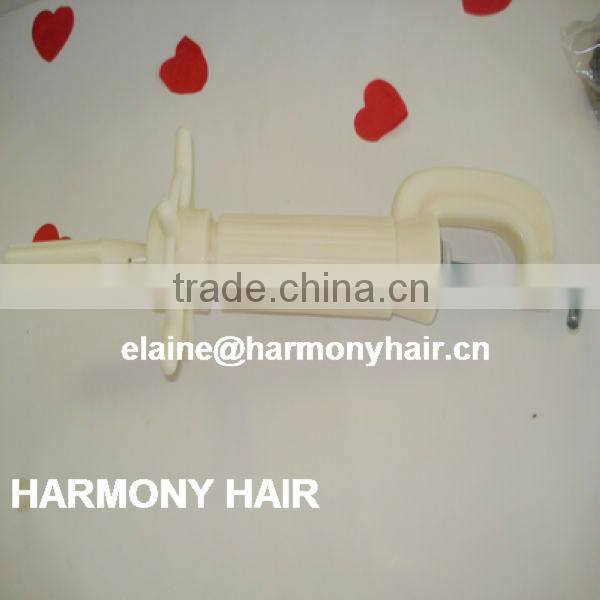 GREAT white plastic wig stand