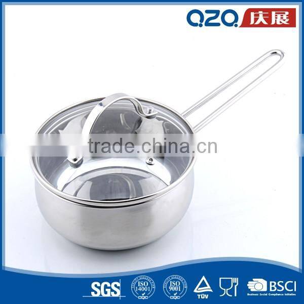 Belly shape big korean cooking stainless steel sizes stock pot