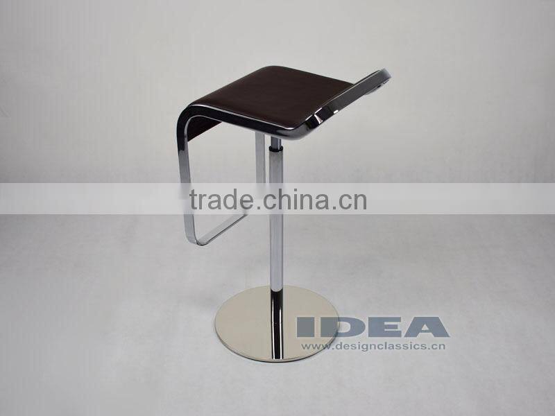 Replica LEM Piston Stool - Dark Brown Leather