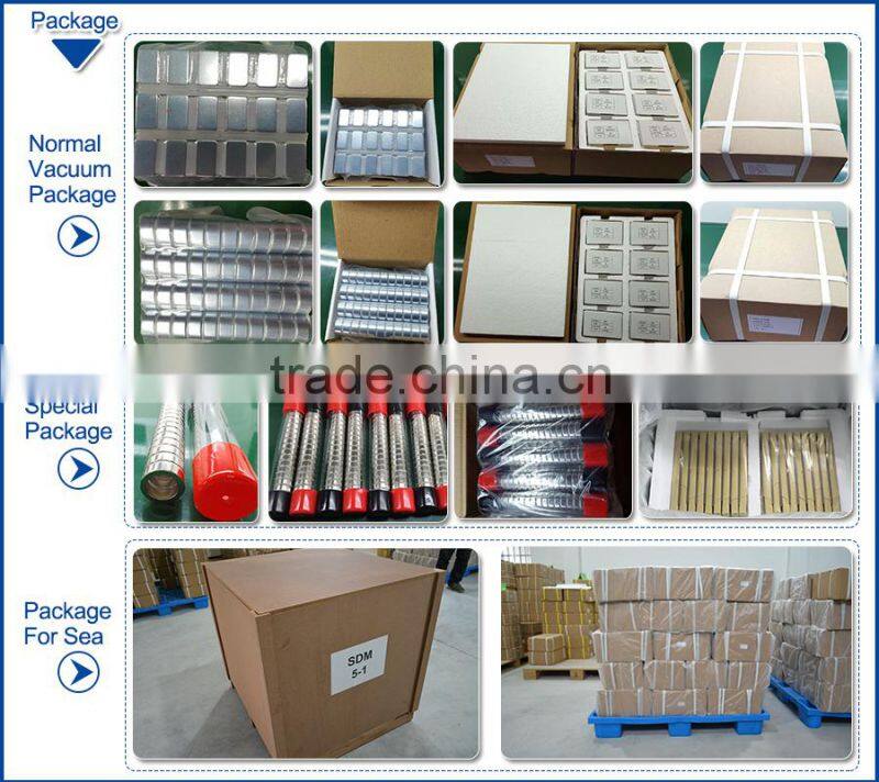 Manufactory Production custom shape neodymium magnet