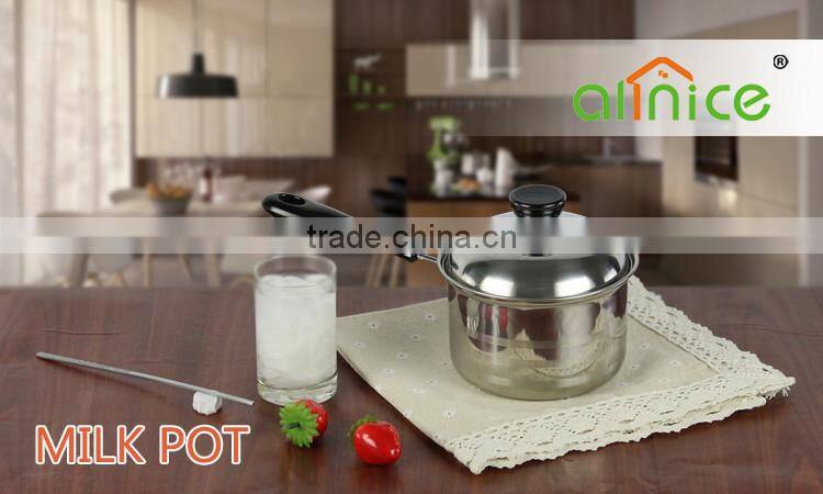 Hot sale normal design sauce pot with bakelite handle