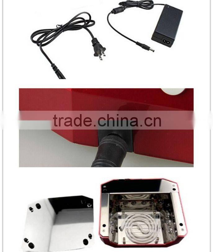 modern uv nail lamp 36watt nail table lamp