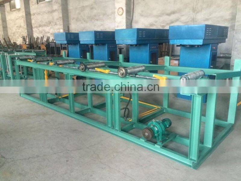 Horizontal copper/brass bar continuous casting machine