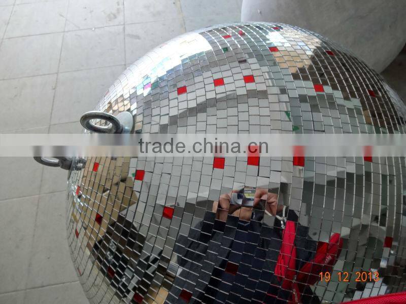 Silver or Black color 30cm/40cm /50/60cm diameter christmas hanging decorating mirror balls With Plastic or Fiberglass core