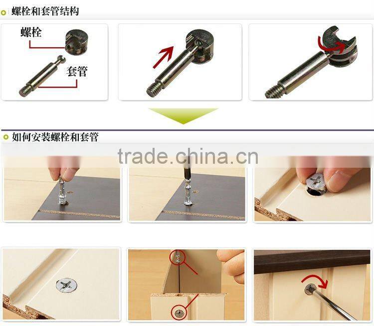 2400*600*2400 L shape open wardrobe