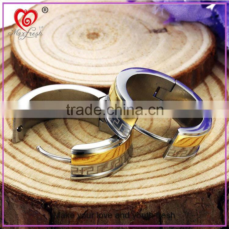 Fashion new models stud earring wholesale bulk simple gold earring designs for women