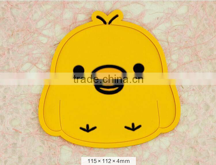 Custom Hot-Resistance Silicone Glass Cup Coaster