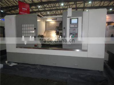 TCK700 106 mm large bore 12 station turre slanting bed CNC turning lathe machine