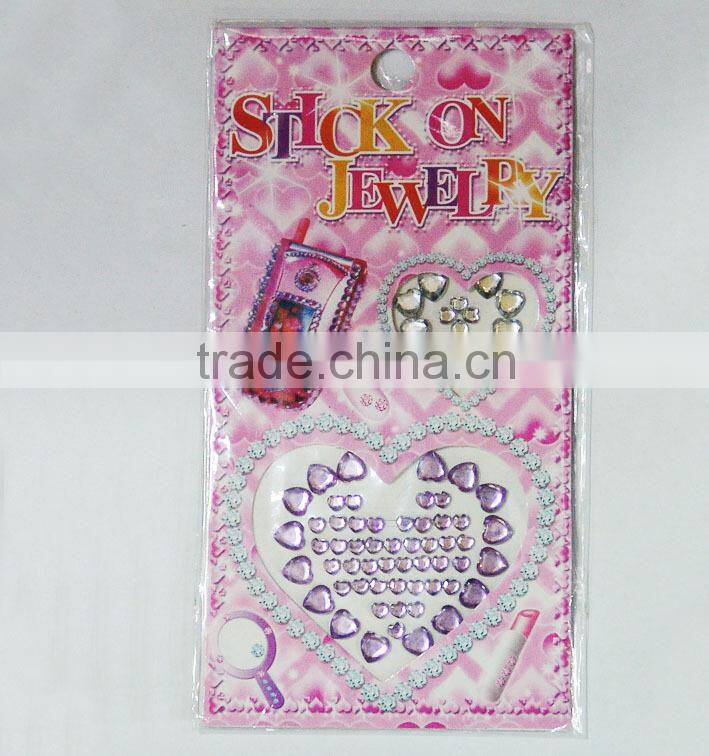 creative diy sticker,DIY product cell phone/MP3 diamond sticker,crystal sticker