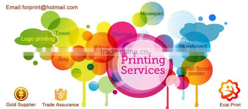 2016 high quality customize printed micro fiber hotel towel