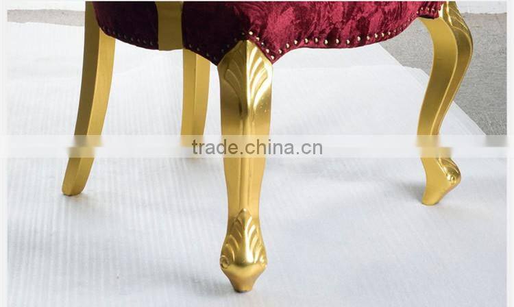 2016 hot seller Solid wood Fabric Dining chair Y361