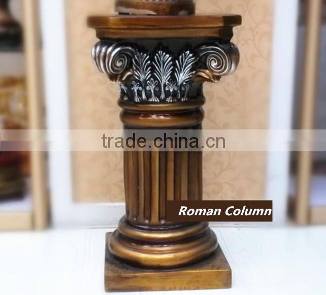 Hot sell EuropeanTable lamp, Spare part for table lamp .Roman column Floor Lamp Bedside Lamp lighting for display cheap price