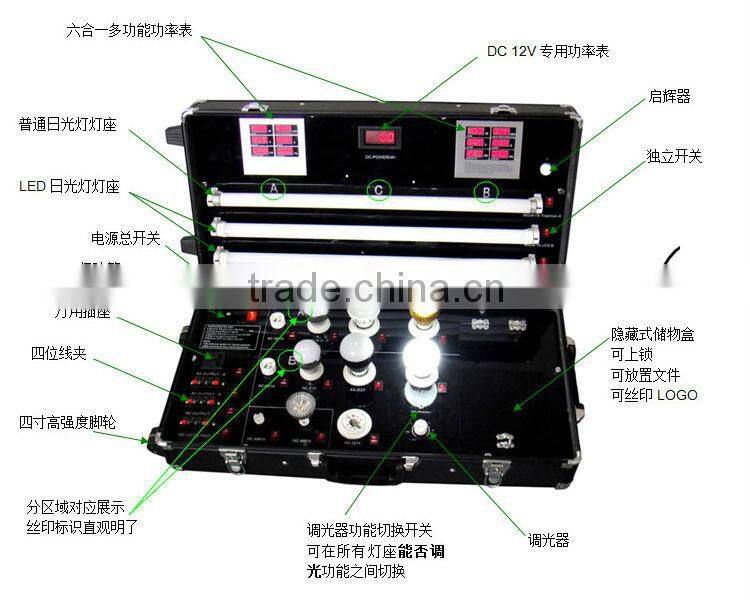 Multi-function LED Demo box,test bulb and tube