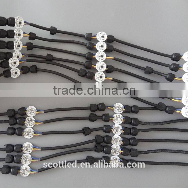 50mm crystal shell body 360 angle led ball light color changing led ball light