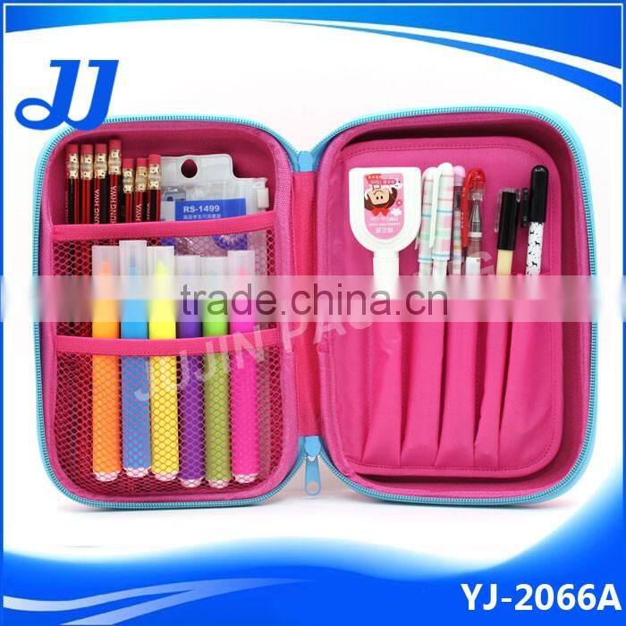 Owl Embossed smiggle pencil case with compartments, pencil case for kids