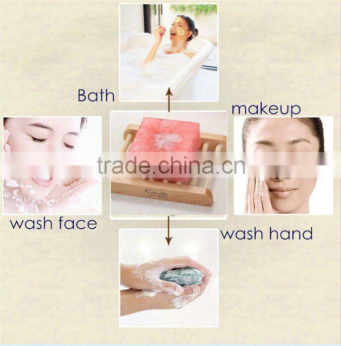 Z0156 China Manufacturer Solid Form Glycerine Transparent Honey Soap