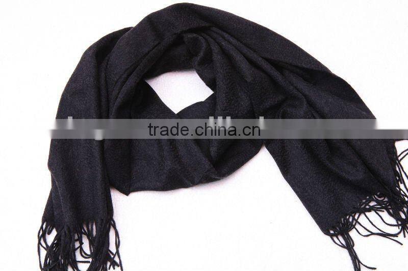 SD02-057 CLASSICAL WOOL PLAIN SCARF