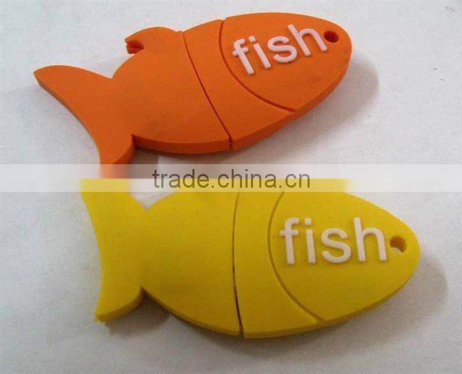 OEM hot sales fish shape usb flash drive