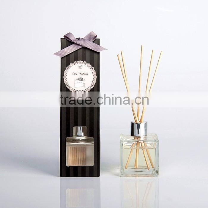 Wholeale natural fragrance oil rattan stick 100ml reed diffuser for promotion gift