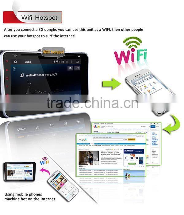 8" Android 4.4.4 Special Car Radio GPS Navigation Mp3 Player for Seat Scoda car radio cassette