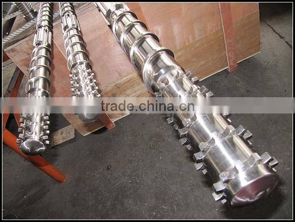 extruder single screw and barrel for plastic machine