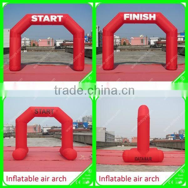 Customized color and size inflatable archway